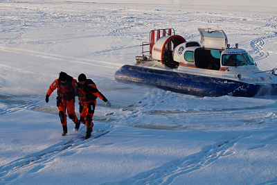 Спасатели напоминают об опасности выхода на лед