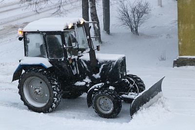 Снежный циклон накрыл Подпорожский район
