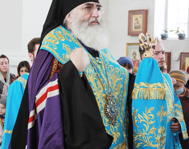 Благовещение с епископом 7 апреля 2022 года