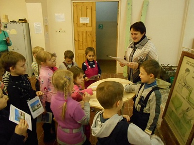 Детский сад в гостях у техникума